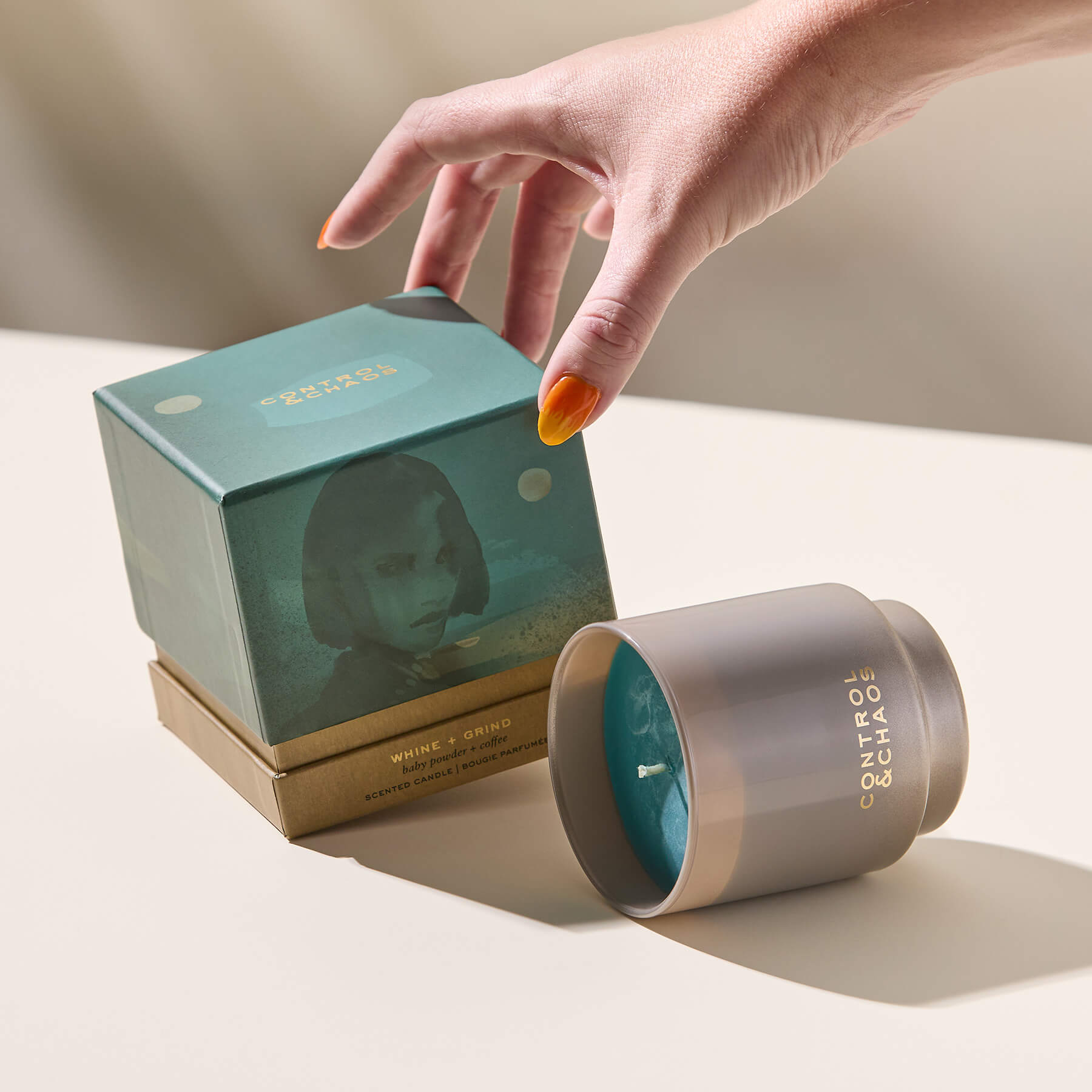 Coffee + Baby Powder Candle | Whine + Grind