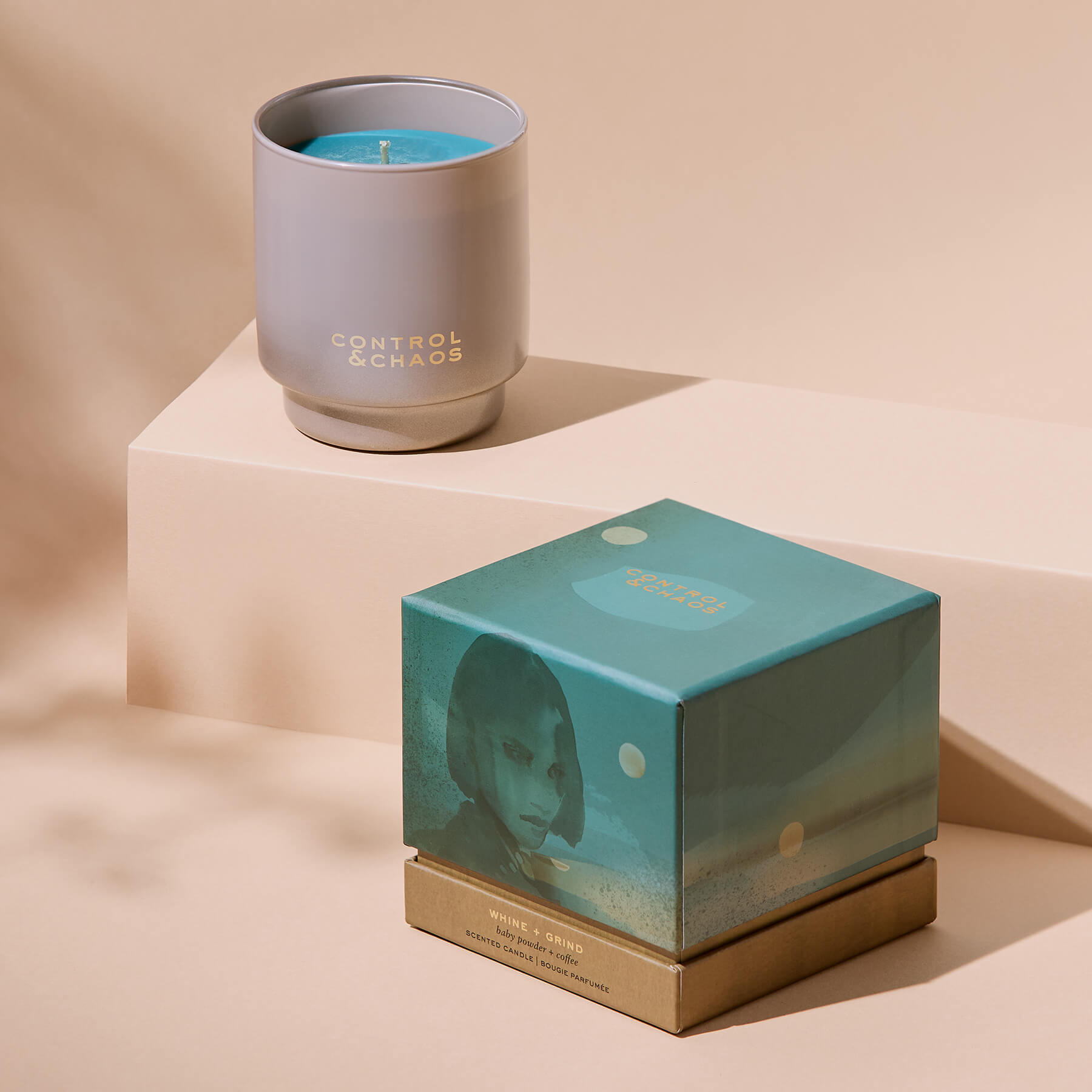 Coffee + Baby Powder Candle | Whine + Grind